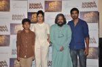 Partho Gupte, Sridevi, Amole Gupte, Saqib Saleem at First Look launch of Hawa Hawaai in Mumbai on 28th March 2014